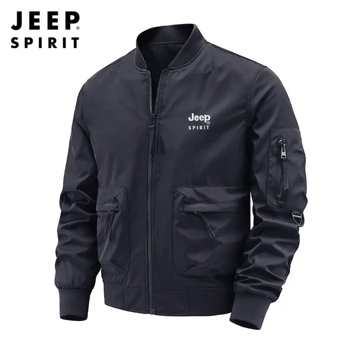 Jeep esprit pilote veste extérieure col montant vêtements de travail costume de baseball hommes prin