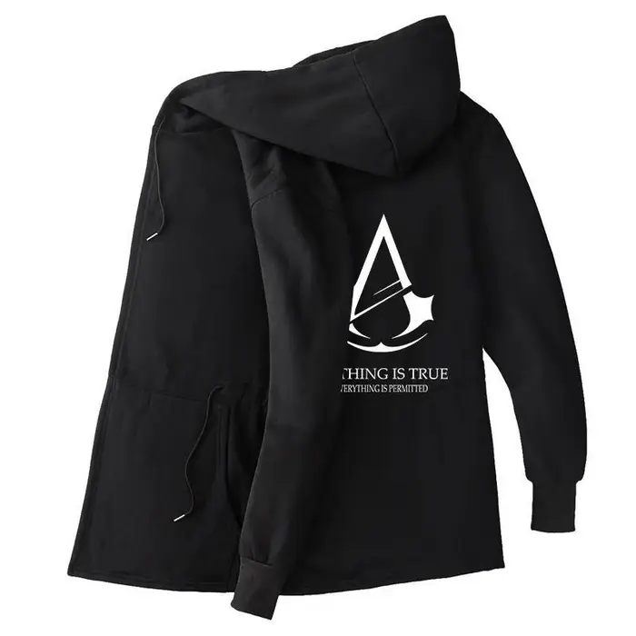 Sweat à capuche manches longues Assassin Master, veste à capuche tendance, Everak Tralike