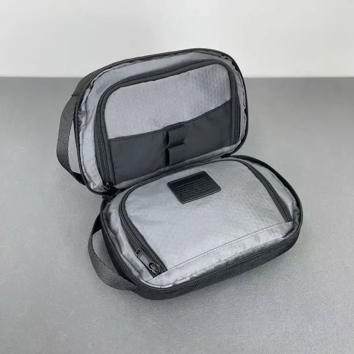 Pochette en nylon balistique pour homme, sac à main portable pour les voyages d'affaires, sac organi