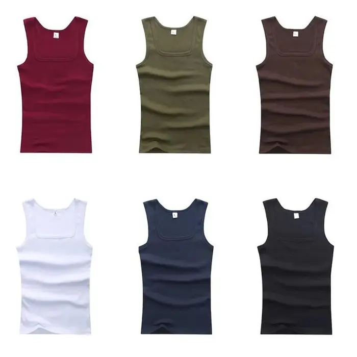 2020 été grande taille hommes vêtements débardeurs noir blanc gris Singlets sans manches Fitness hom