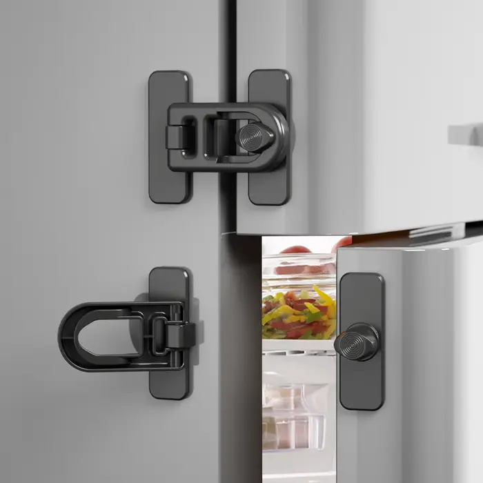 Serrures de porte faciles à installer pour réfrigérateur et congélateur adaptées aux armoires de réfrigérateurs sécurité style occasions spéciales