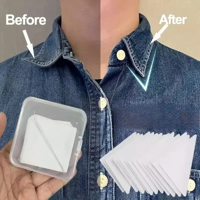 Chemise Polo col pâte col forme pâte Triangle col orthèse sans bouclage pâte fixe collier forme pâte