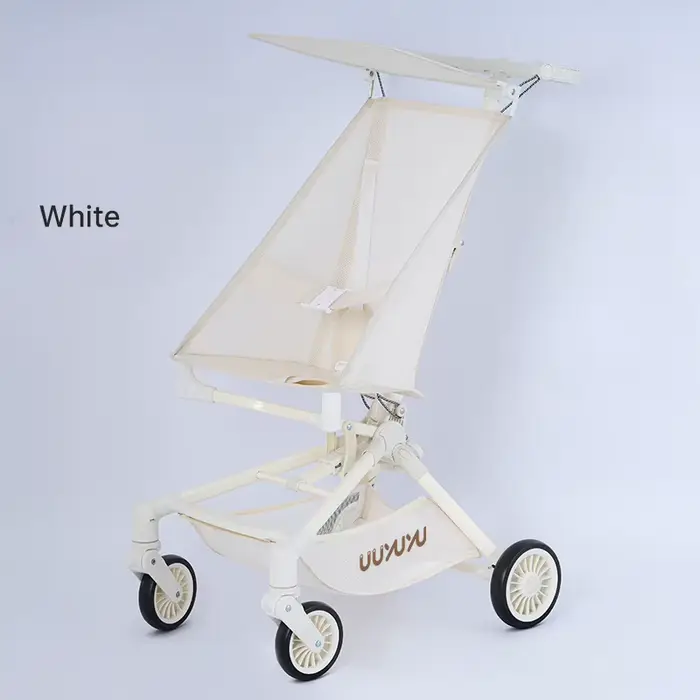 Poussette de voyage ultralégère pour bébé, nouveau modèle 2025, vue haute, portable, confortable