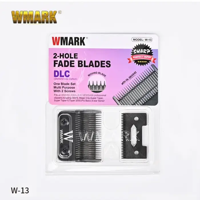 WMARK W-13 DLC fondu tondeuse à cheveux lame de rechange 440C acier inoxydable métallurgie des poudr
