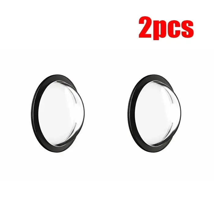 2/6PCS Housse de protection pour caméra panoramique à 360 degrés pour voitures, haute définition, ré