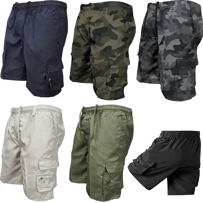 Short cargo tactique d'été pour hommes, militaire, poches à la mode inspirées, camouflage pour le jo