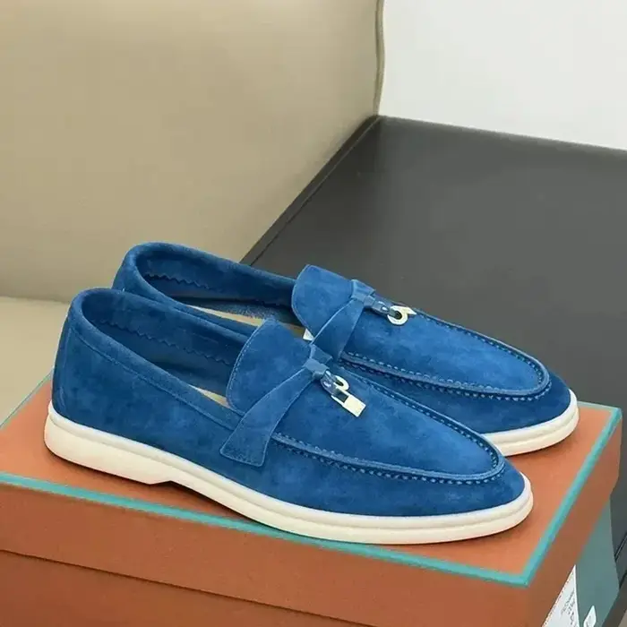 Chaussures Vintage décontractées à la mode, mocassins à talons plats pour femmes, chaussures plates 