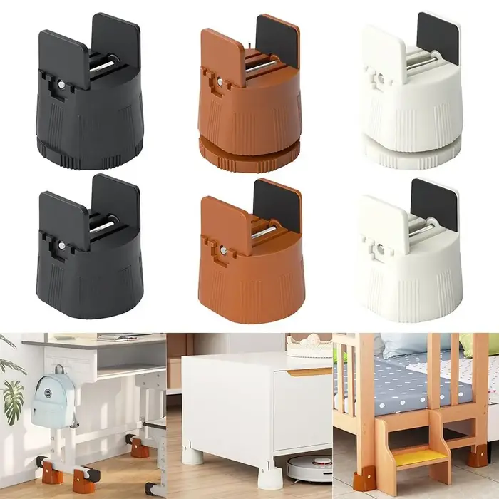 Outils de bruits SAP pour rehausseurs de meubles de lit, coussinets antichocs et anti-vibration, cou