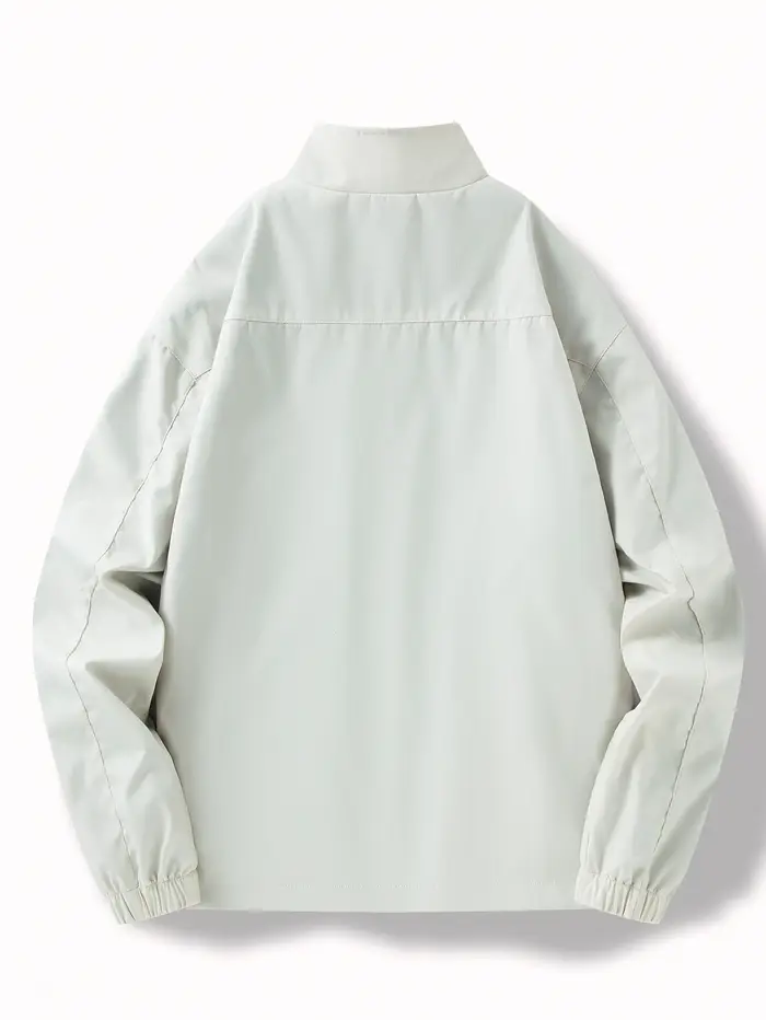 Veste légère à blocs de couleurs pour hommes, voyage décontracté, coupe-vent, résistant à l'usure, t