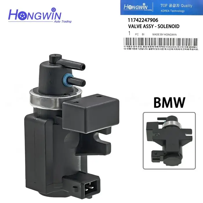 Électrovanne de pression turbo pour BMW, 11742247906, 11747796634, 2247906, BMW 1 3 5 6 7 Bery X5 X6