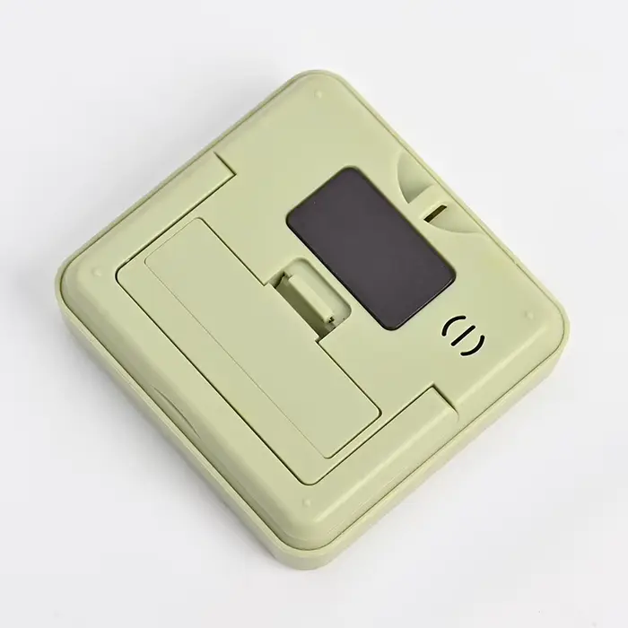 Minuteur de cuisine numérique magnétique avec écran LCD, horloge de compte à rebours 24H, support de