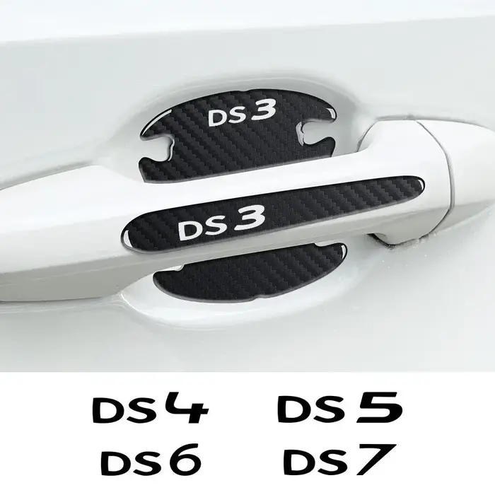 Protection anti-collision pour bords de porte de voiture DS Citroën DS3 Cabrio DS4 DS5 Prestige 5LS DS6 DS7 élégante à offrir pour occasions spéciales