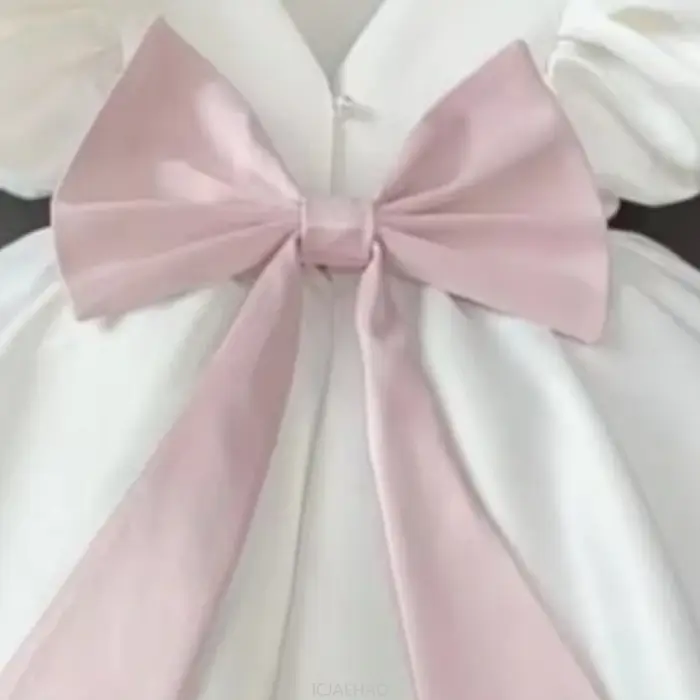 Robe de mariage pour filles, vêtements de princesse pour enfants, Costume de mariage à fleurs, tenue