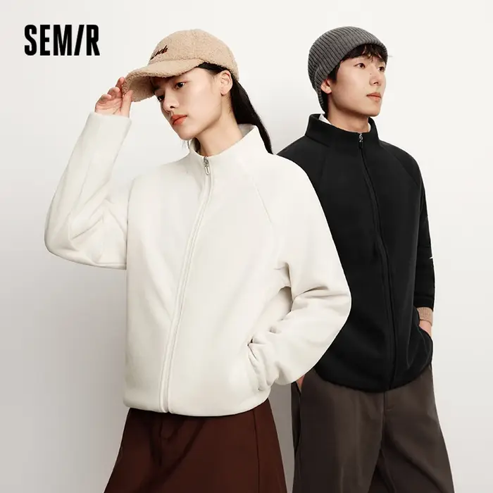 Semir veste polaire unisexe 2025 automne hiver nouveau col montant polaire doublure chaude vêtements