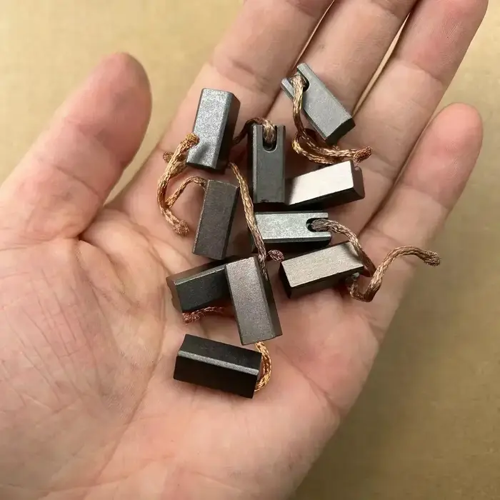 Moteur d'essuie-glace de vitres de voiture, 10 pièces/lot, brosse en cuivre et carbone 3*4*5*6*7*8*9