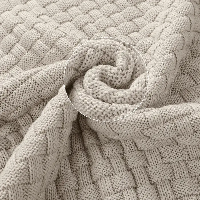 Pull tricoté à col ras du cou pour homme, chaud et doux, manches longues, bord côtelé texturé, confo