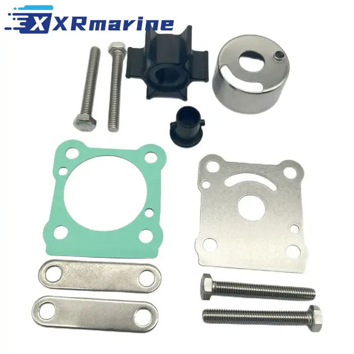 Kit de turbine de pompe à eau pour moteurs hors-bord Yamaha 2 temps 6HP 8HP 6G1-W0078-01 6N0-W0078-A