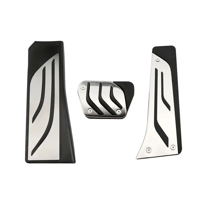 Pédales de voiture pour BMW série M 5 F10 F11 523i 528i 530i 535i 550i AT MT plaques de pédale autom
