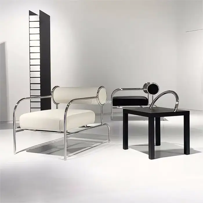Chaises de salon modernes confortables, fauteuil italien, accents pour adultes, meubles de maison, l