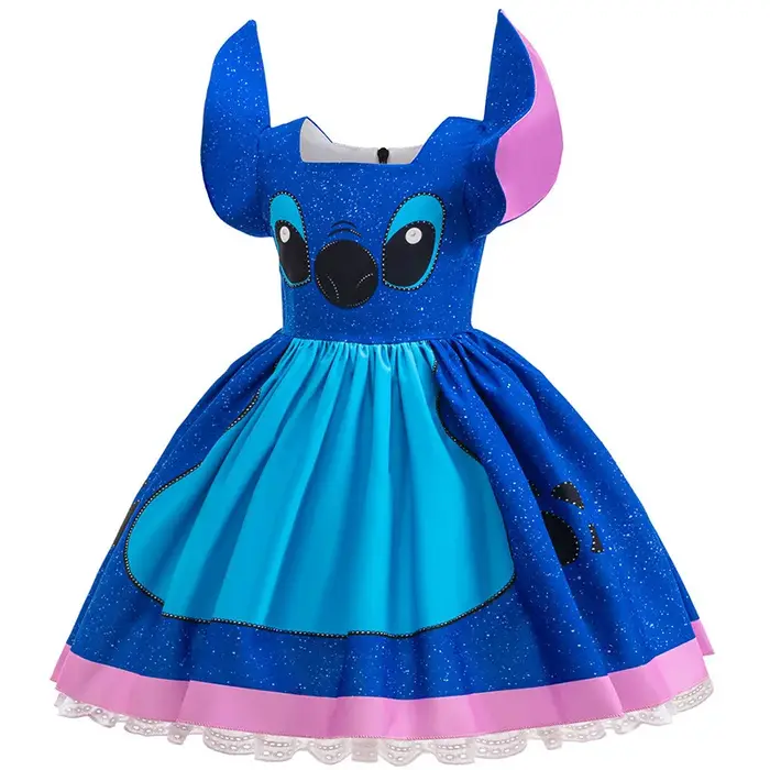 Robe de film Lilo pour filles, Costume de Cosplay, spectacle sur scène, fête de carnaval d'halloween