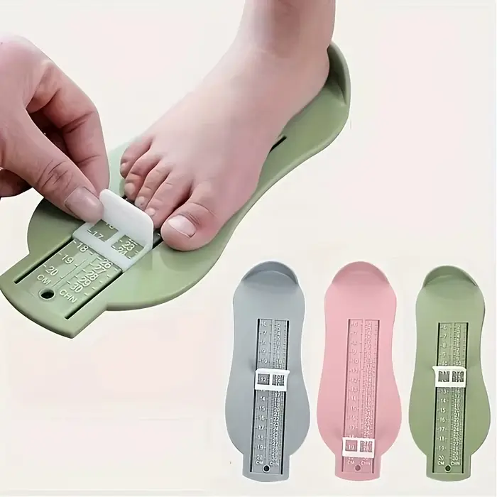 Mesure du pied pour bébé enfant, jauge de raccords de chaussures, jauge de mesure du pied pour bébé,