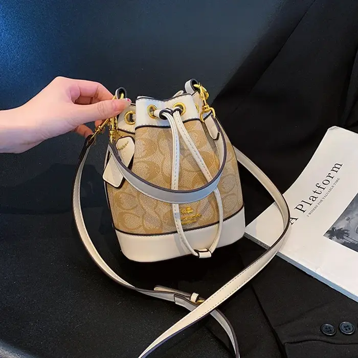Sac à bandoulière élégant pour femme, sac à langer en cuir de créateur, sac à main fourre-tout éléga