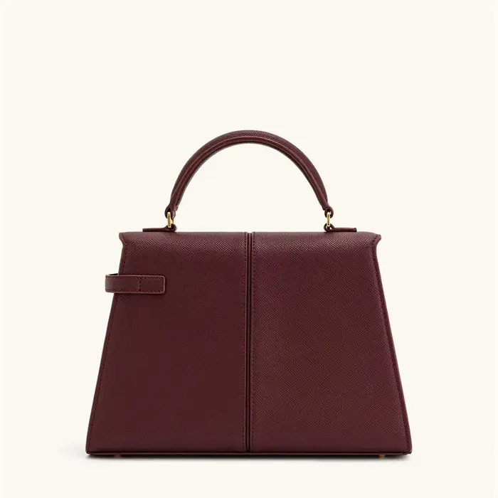 Sac trapézoïdal JW PEI, nouveau style, sac bandoulière en cuir véritable pour femme, design de niche