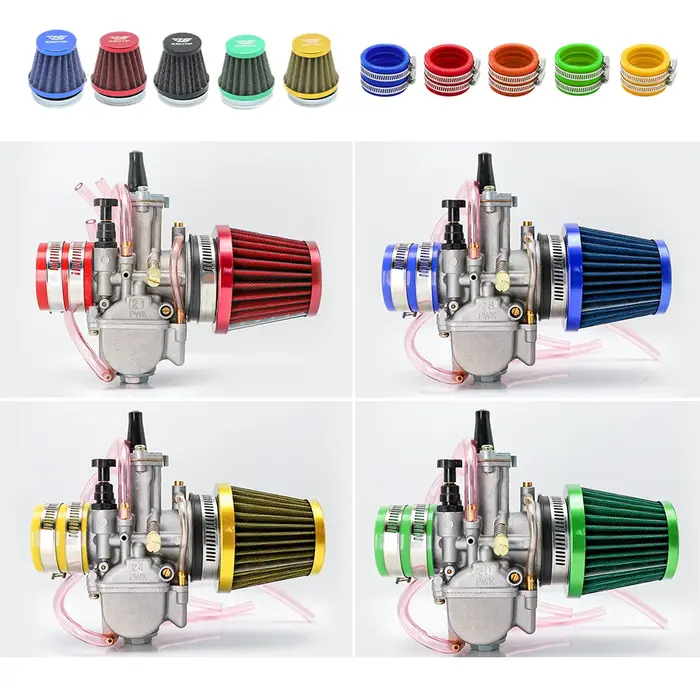 Alconstar- 21 24 26 28 30 32 34mm carburateur Keihin PWK avec filtre à Air 2/4T carburateur adapté m