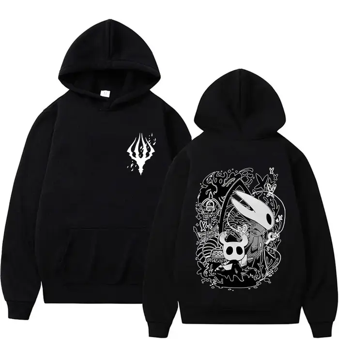 Jeu Hollow Knight sweat à capuche graphique hommes femmes vêtements décontracté surdimensionné Stree
