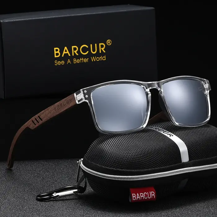 BARCUR Lunettes de soleil de style professionnel simples et confortables, classiques et polyvalentes