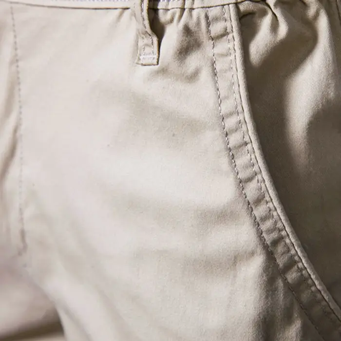 AIOPESON-Short de Plage 100% Coton pour Homme, Vêtement Solide de Haute Qualité, Décontracté, Busine