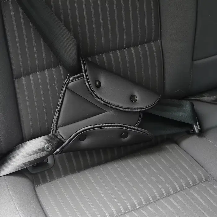 Support de réglage de la ceinture de sécurité pour enfant couverture d'épaule anti-cou positionneur de sécurité confortable pour bébé voyage automobile sécurité enfant