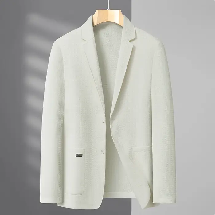 Veste formelle de protection solaire haut de gamme pour hommes, élégante et stylée, chemise décontra