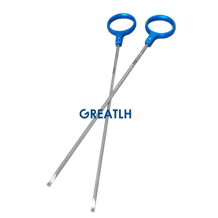 GREATLH orthopédie Instrument chirurgical laparoscopique noeud poussoir poignée en aluminium Instrum
