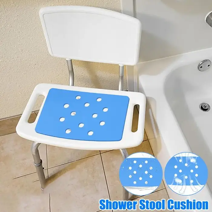 Coussin de tabouret de douche antidérapant imperméable pour sécurité et confort en salle de bains occasions spéciales cadeau pour femme