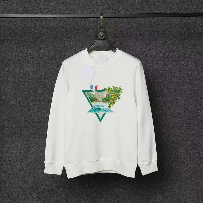 Sweat-shirt à capuche unisexe 2025 Casionblank Paris France avec logo imprimé, style hip-hop, coupe 