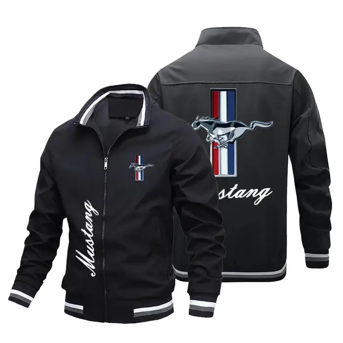 Nouvelle Veste Homme Ford Mustang Logo Grande Taille Respirante Moto Racing Haute Qualité – Collecti