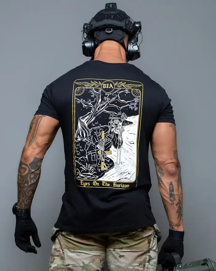 Eyes on The Horizon _ T-shirt - Convient pour les vêtements de sport en pur coton