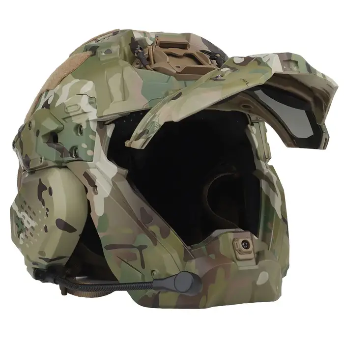 Casque d'assaut tactique militaire W-Ronin II, casque rapide Airsoft, casque intégré, ventilateur An