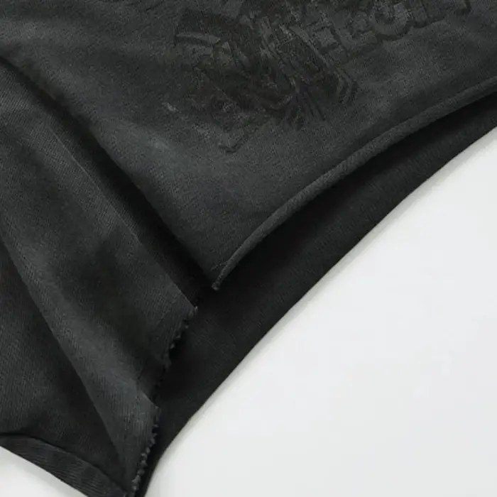 Shorts amples vintage délavés imprimés 123 pour hommes, streetwear, en coton, shorts de sport