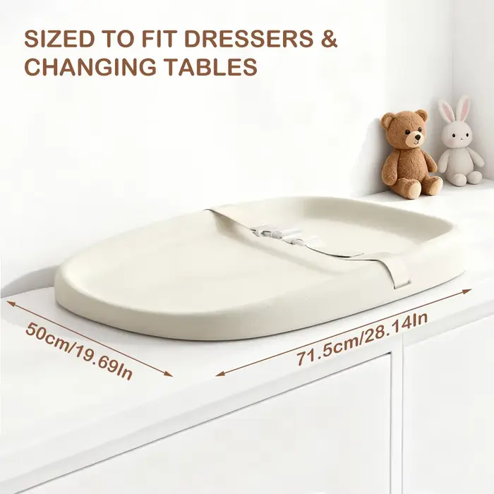 Matelas à langer pour bébé avec harnais de sécurité, matelas à langer Anti-roulis pour bébé, facile 