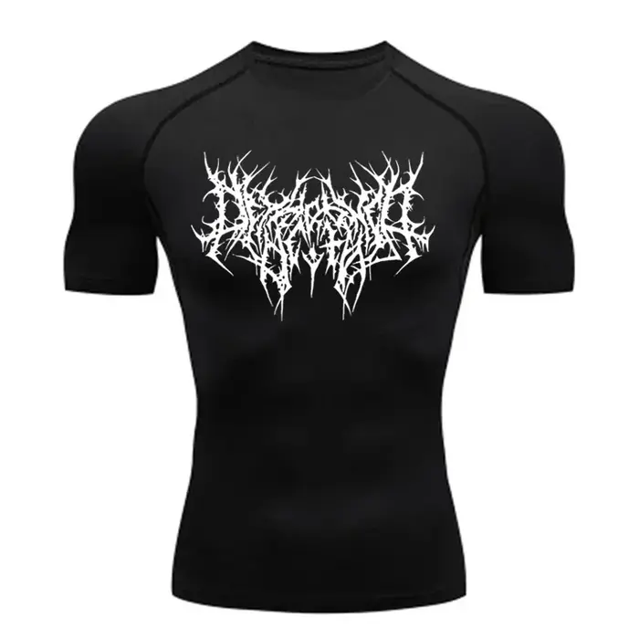 T-shirt homme course Sport T-shirt hommes Compression Fitness hauts T-shirt séchage rapide entraînem