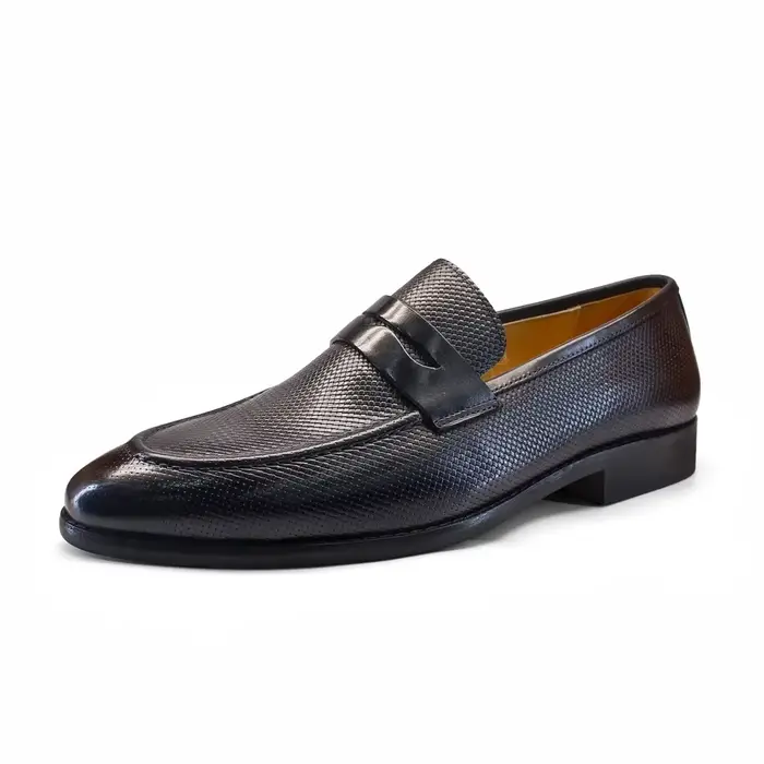 Mocassins confortables en cuir véritable