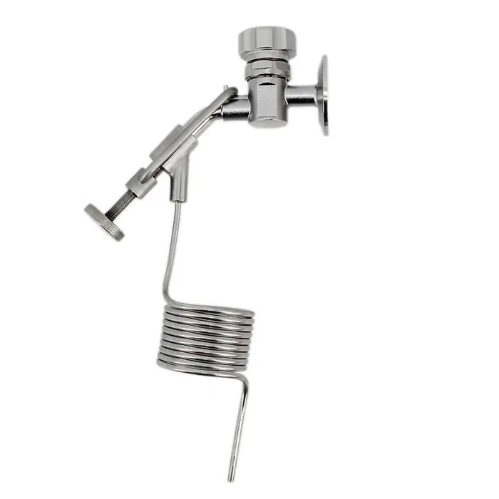 Bobine d'échantillonnage de Valve d'échantillon TC 1.5 ", accessoires de fermenteur conique en acier