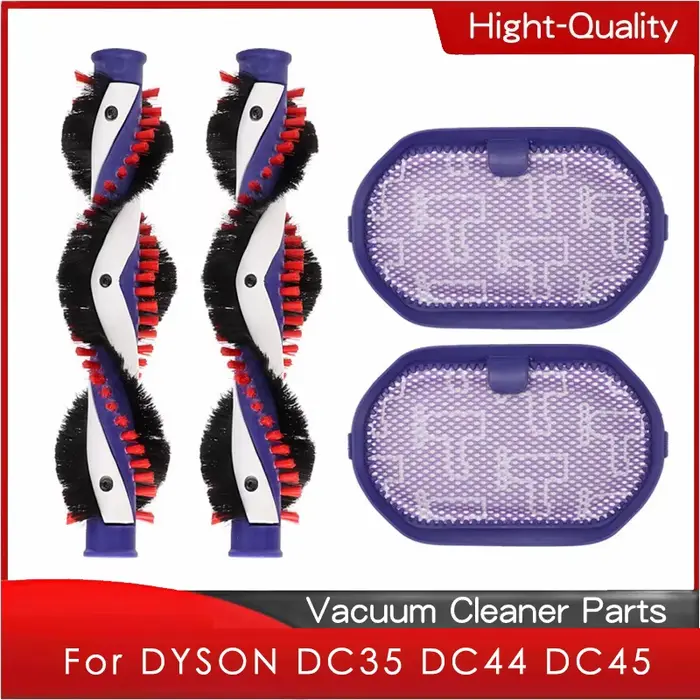 Brosse à rouleau et barre de brosse pour Dyson DC35 DC44 DC45 Hurized Power Head 920929-01, pièces d