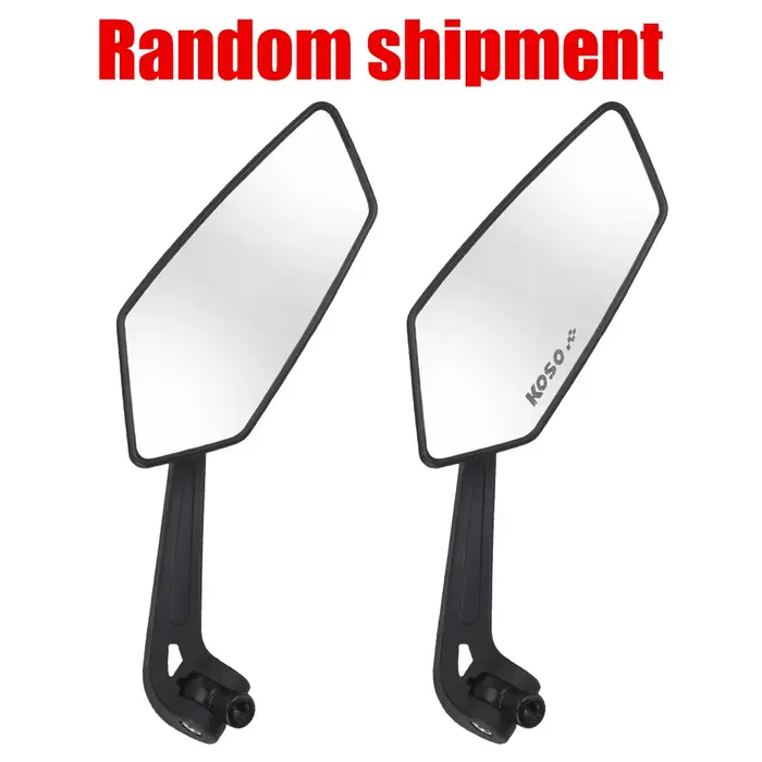 Rétroviseur de guidon de moto, rétroviseur d'extrémité de barre de moto pour café Racer Scooter, mir