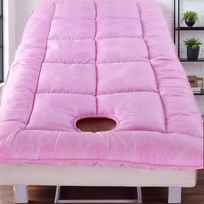 Housse de lit épaisse quatre saisons, drap de lit de beauté Simple, lit de Massage, matelas, respectueux de la peau, pour hôpital, hôtel, Salon de beauté