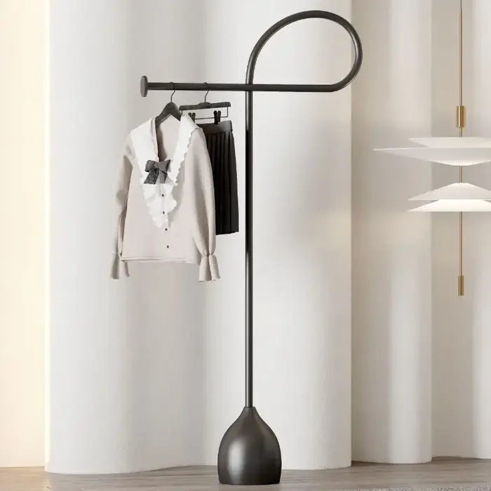 Porte-manteau sur pied Simple, cintre de sol pour Hall d'entrée, rangement de chambre à coucher, sup