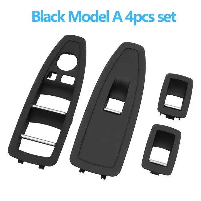 Garniture de couvercle de commutateur de lève-vitre de porte intérieure de voiture LHD RHD, pour BMW