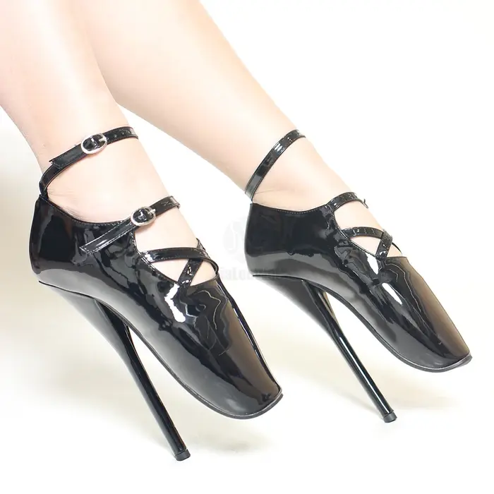 Chaussures de ballet à talons pointus de 7 pouces, escarpins à talons extrêmement hauts de 18cm